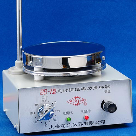 上海司樂(lè)88-1定時(shí)恒溫磁力攪拌器